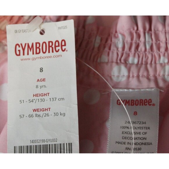 2008 Gymboree Ice Cream Social Easter Jacket sz 8 Reversible Ruffle Polka Dot - Picture 10 of 10